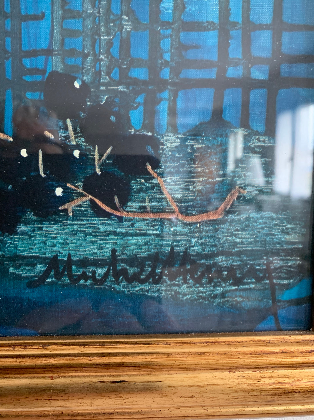 Michel Henry - Lithographie encadrée