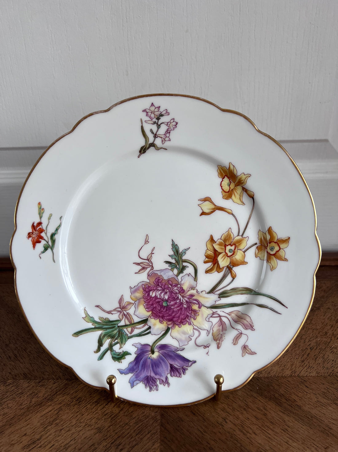 6 assiettes à dessert 1900 Au Bon Marché (Série 2)