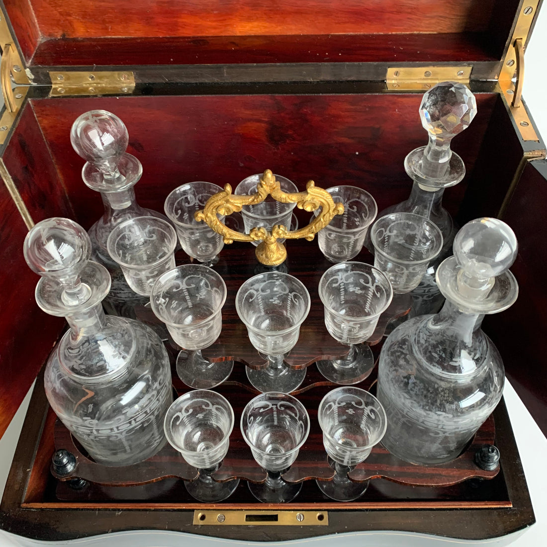 Cave à liqueur Napoléon III (livraison incluse)