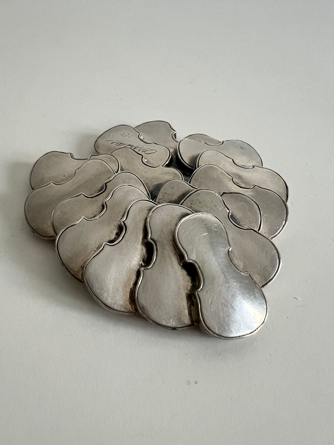 Presse-papier Arman pour Christofle "Accumulation de violons" 1984