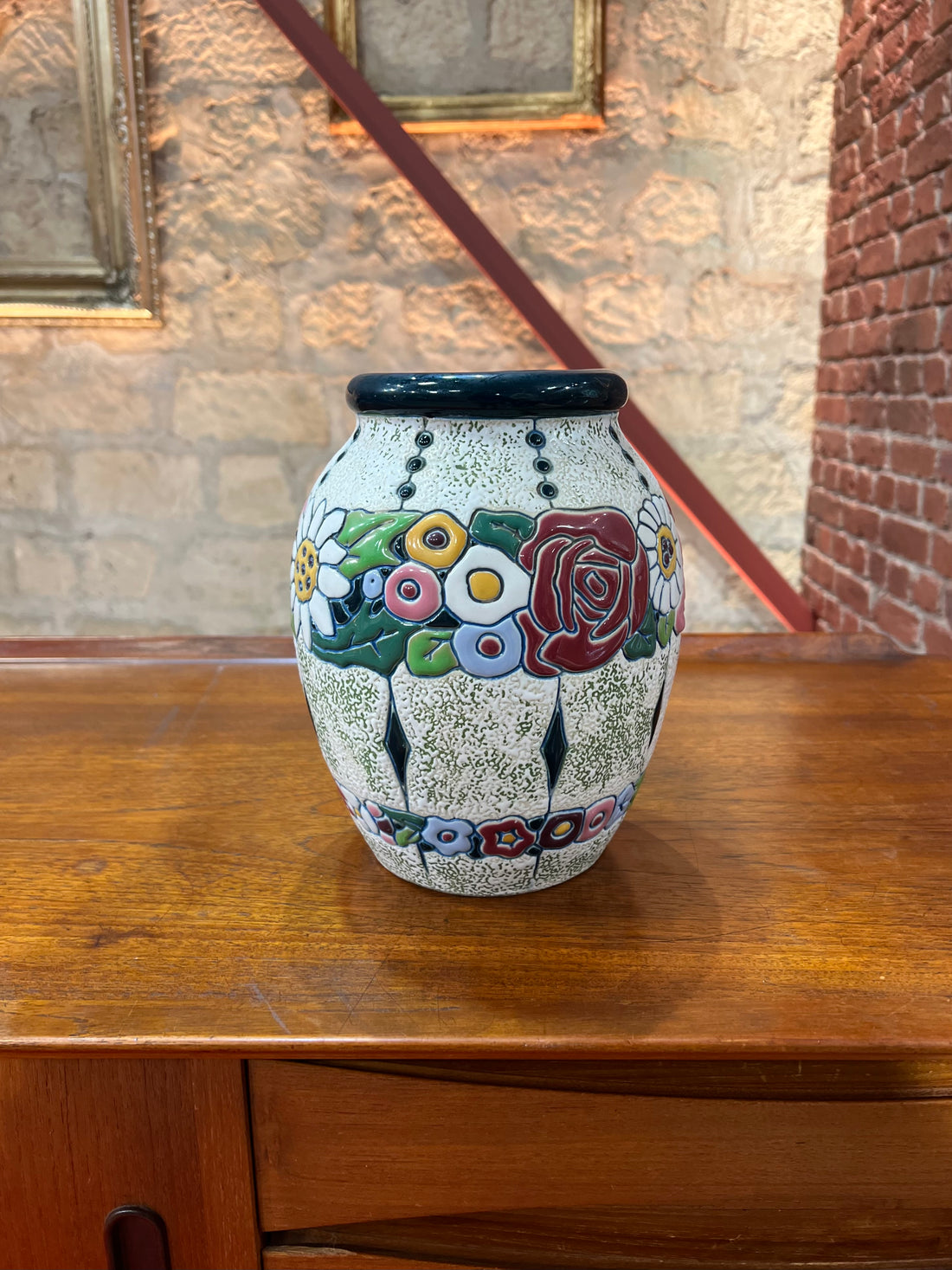 Vase 1925 Art Déco Amphora