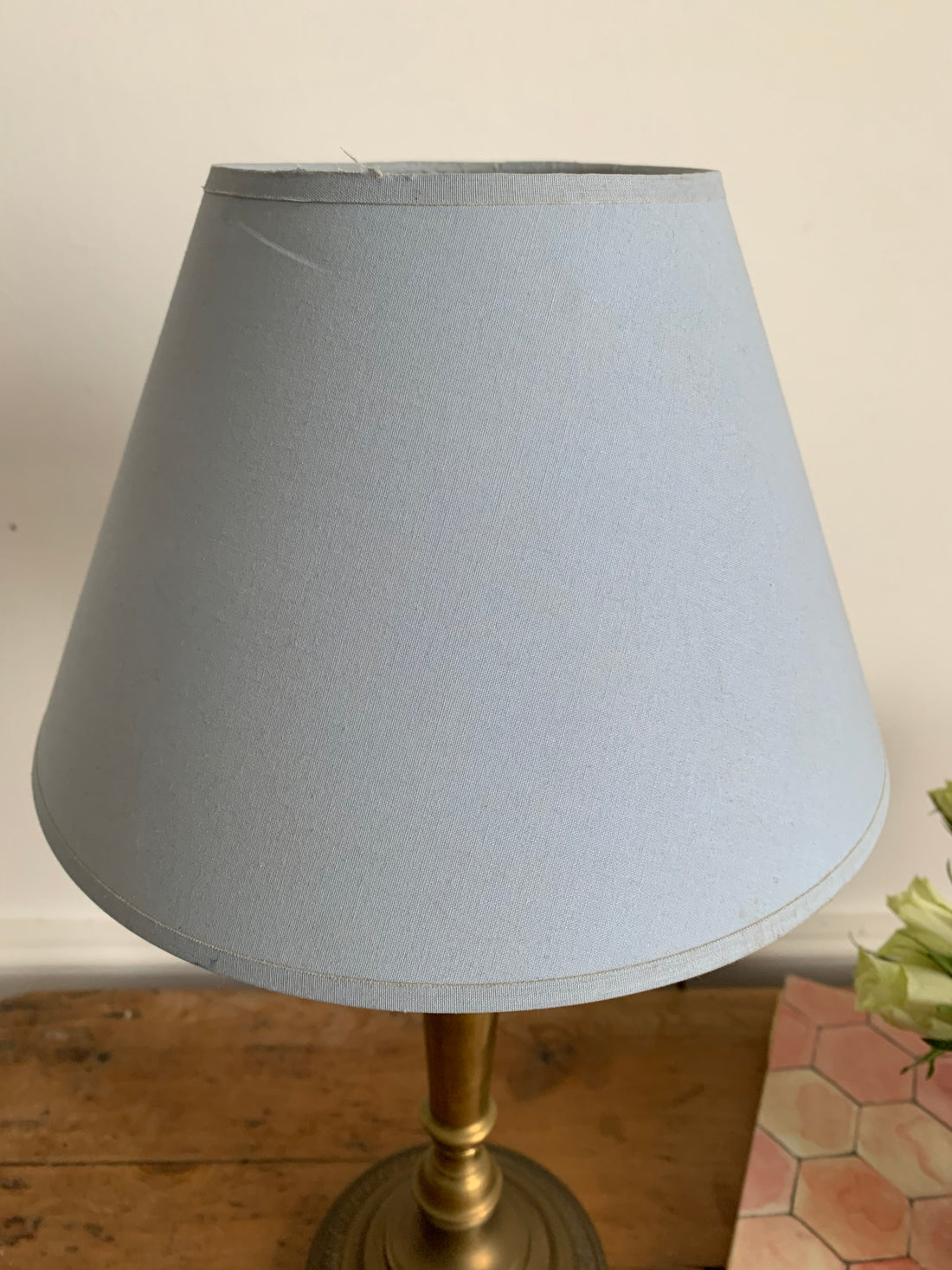 Lampe vintage en laiton avec choix d'abat jour