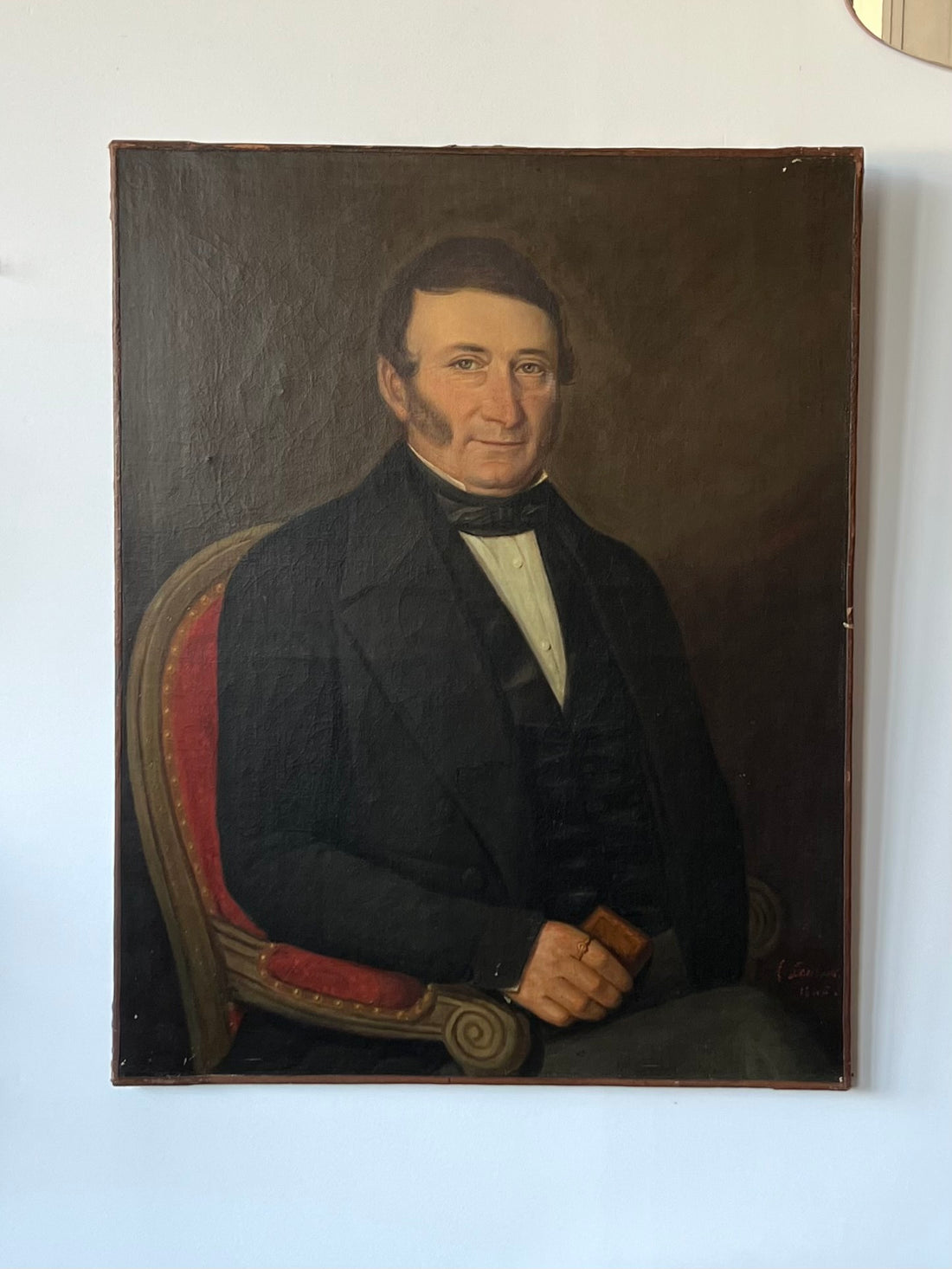 Félix LAURENT - Portrait d'Edmund Keon (1846)