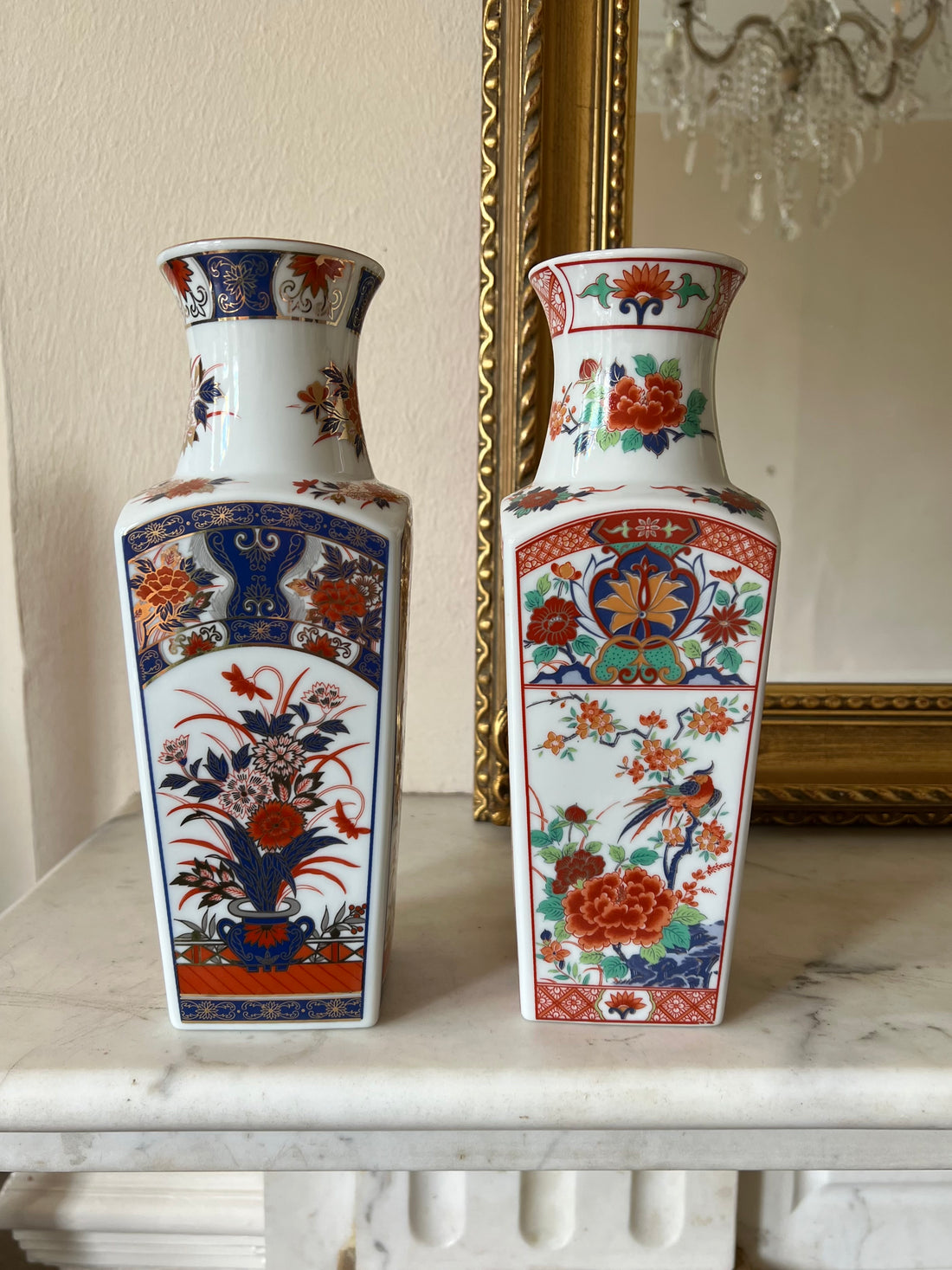 Paire de vases japonais Imari