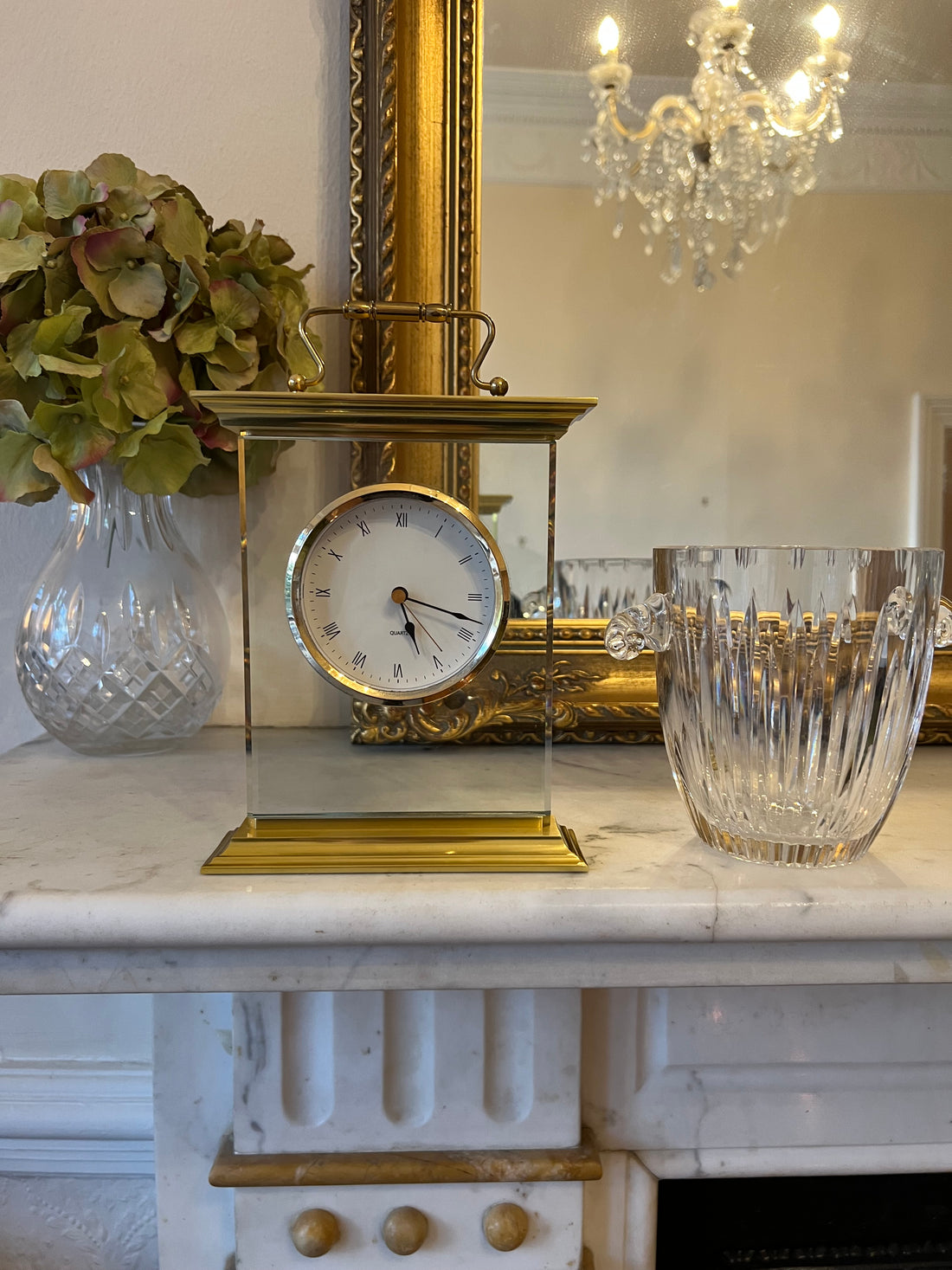 Seau à glace en cristal