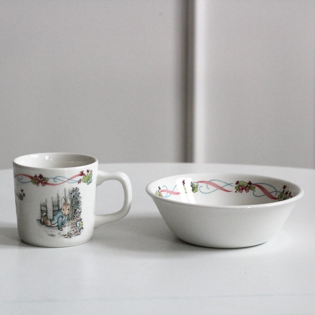 Coffret tasse et bol Peter Rabbit par Wedgwood