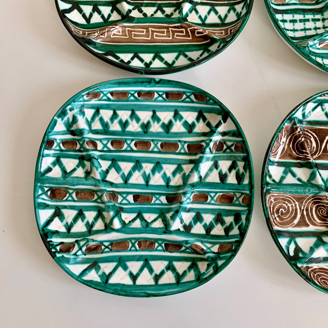 Suite de 6 assiettes Robert Picault
