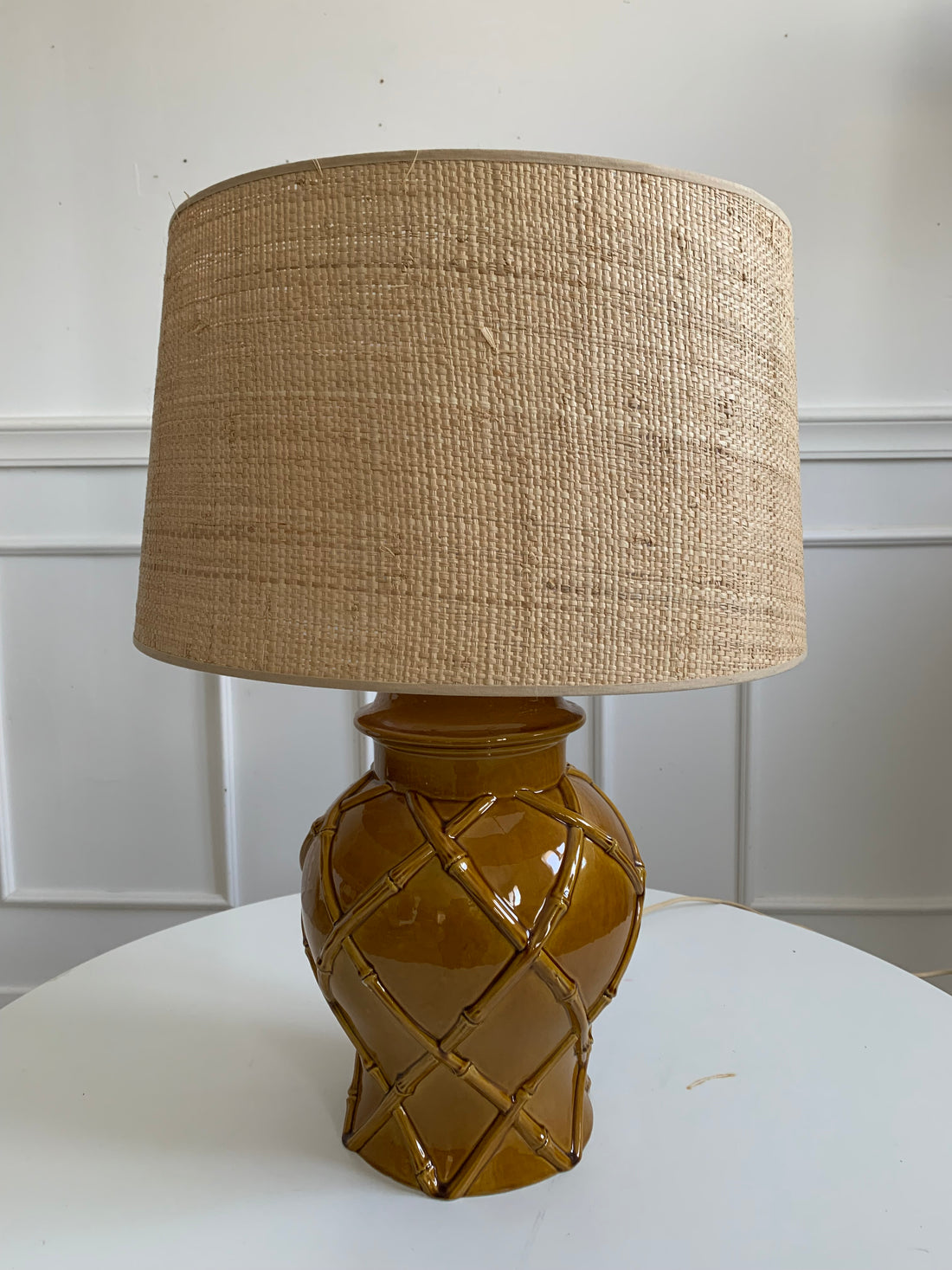 Lampe en céramique