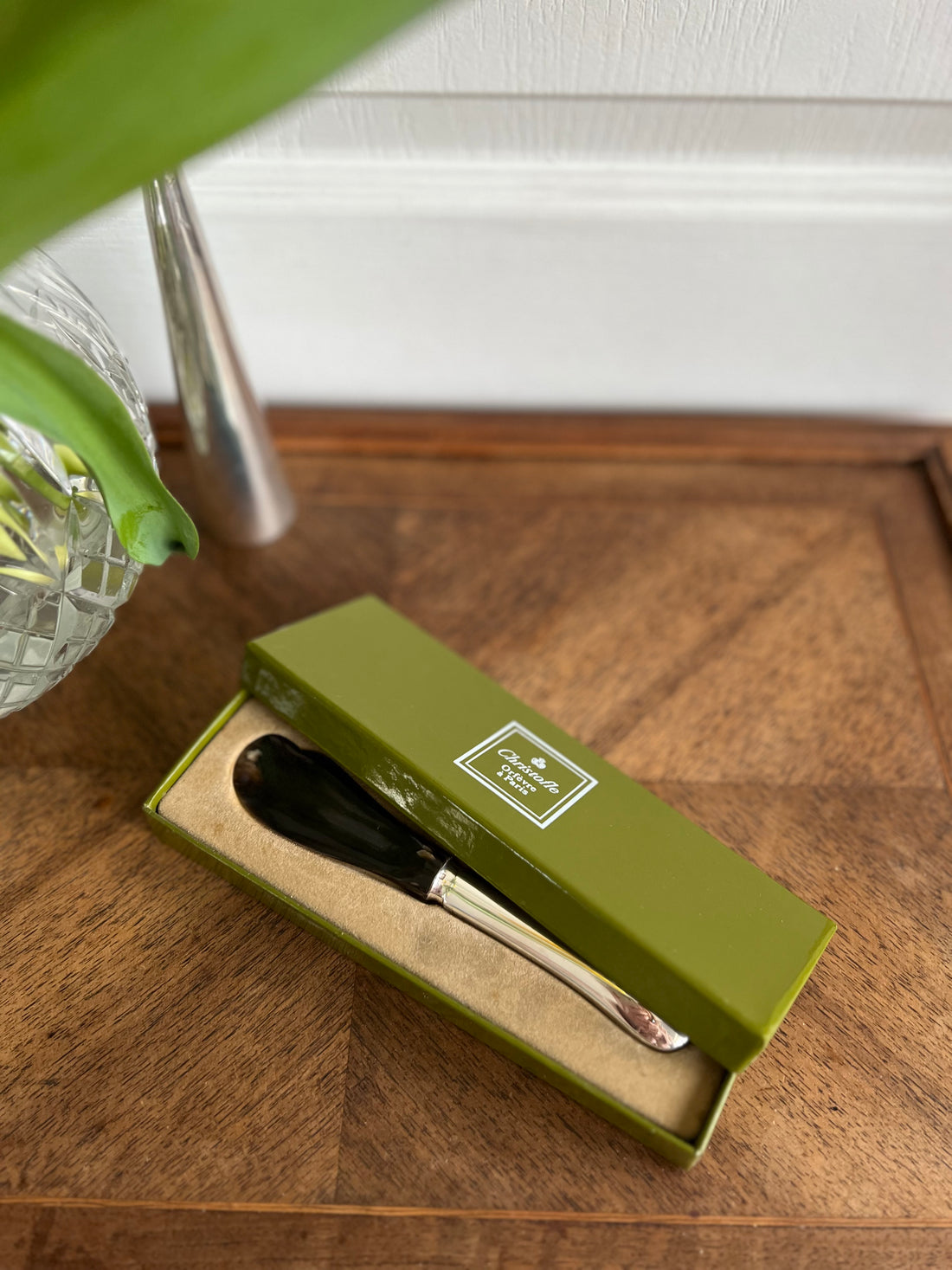 Tartineur et cuillère à caviar Christofle