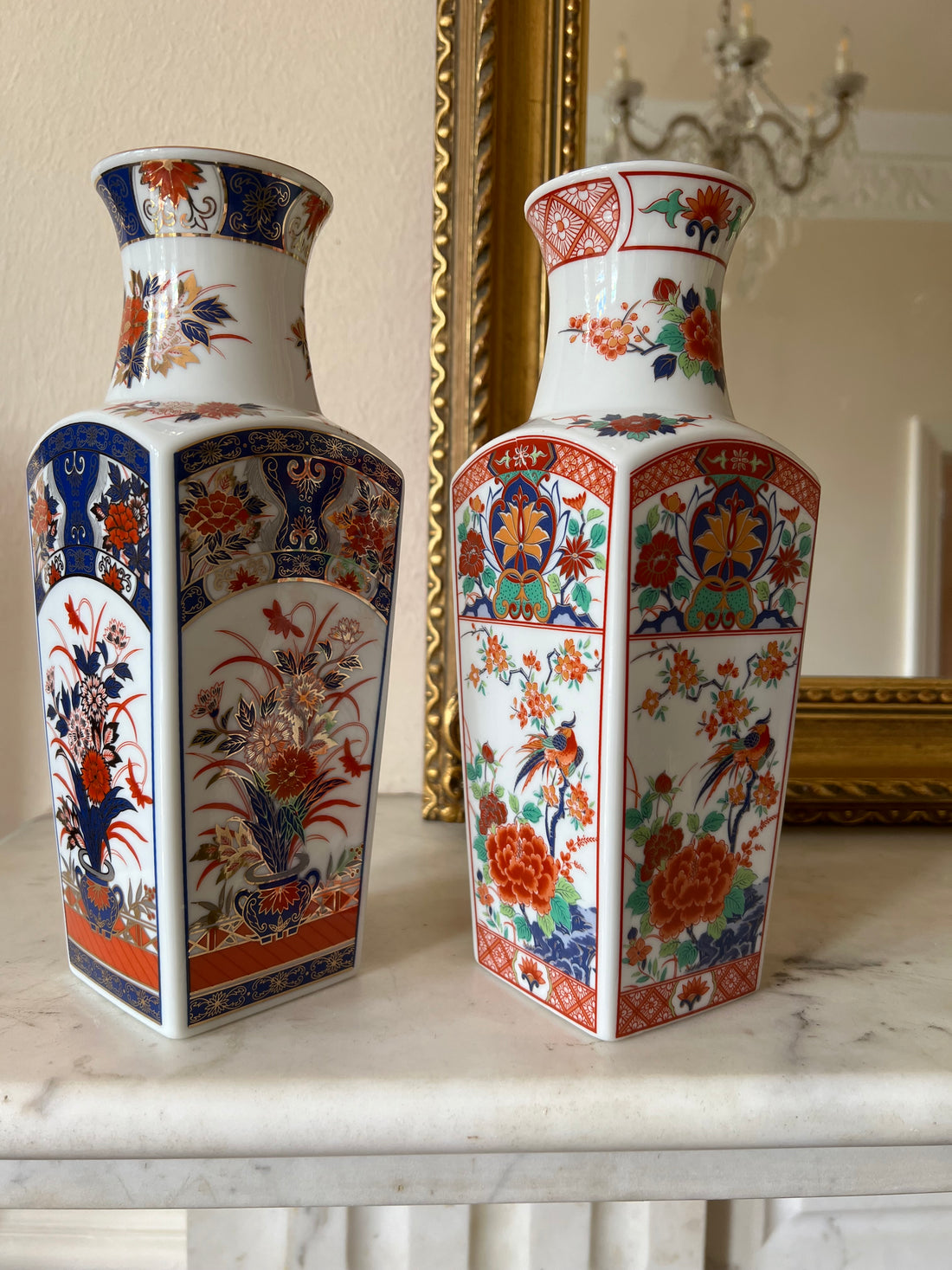 Paire de vases japonais Imari