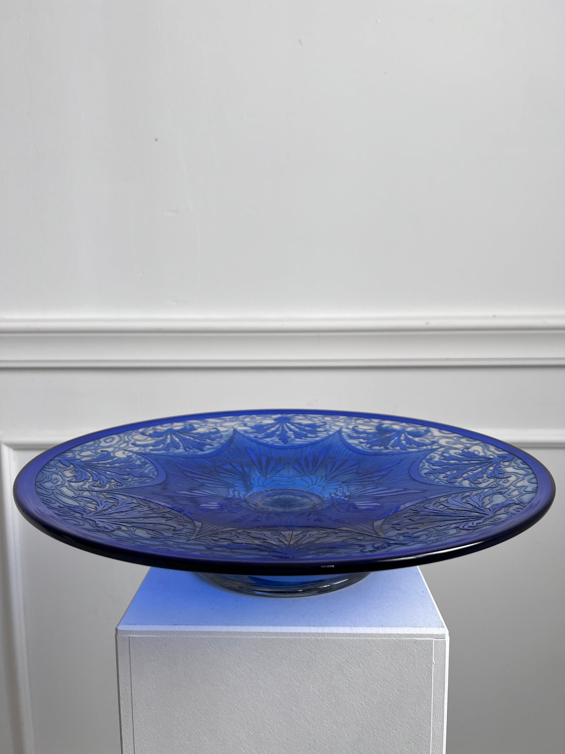 Grande coupe Legras Art Déco
