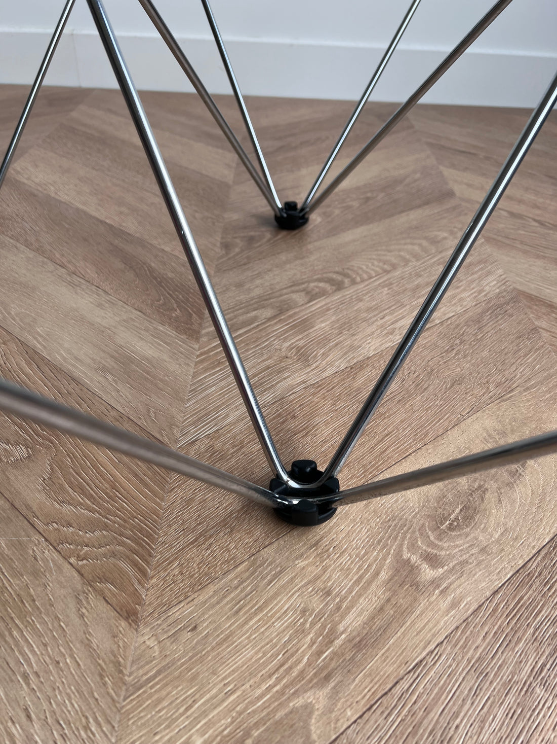 Table basse verre et métal (livraison incluse France et Belgique)