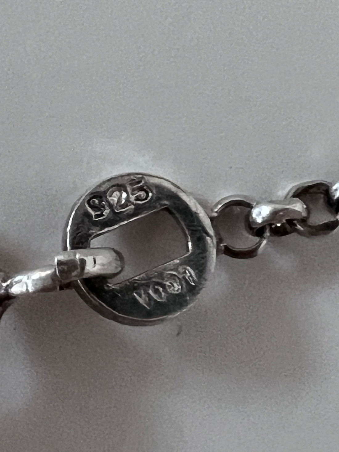 Pendentif oeil de tigre et sa chaîne argent 925