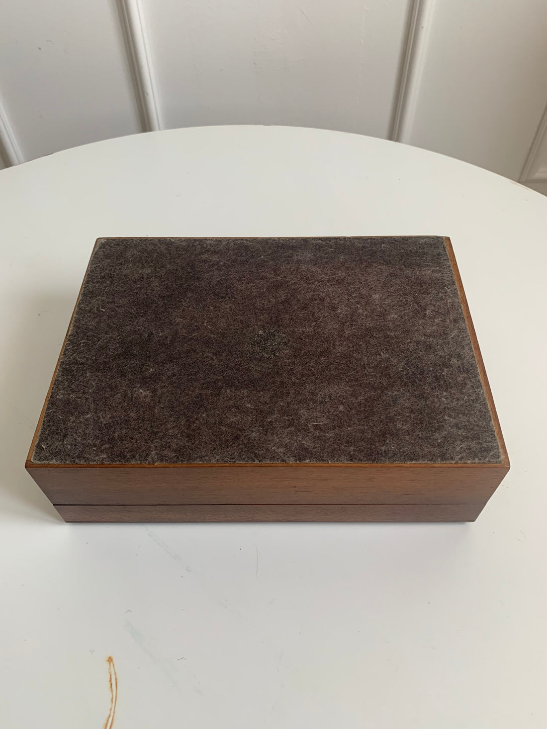 Boîte américaine en noisetier