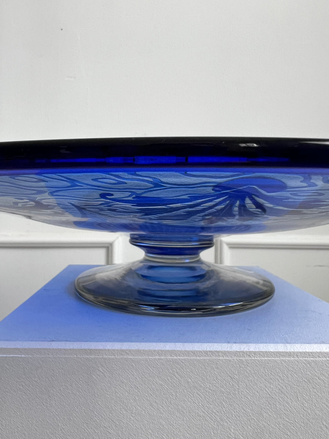 Grande coupe Legras Art Déco