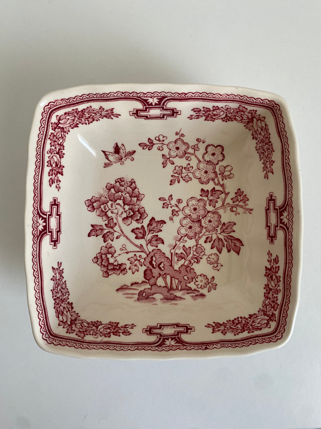 Bol anglais floral XXème