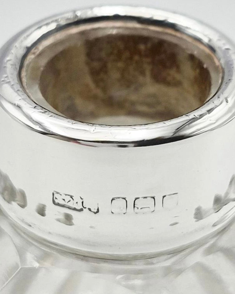 Flacon de parfum anglais 1903 argent