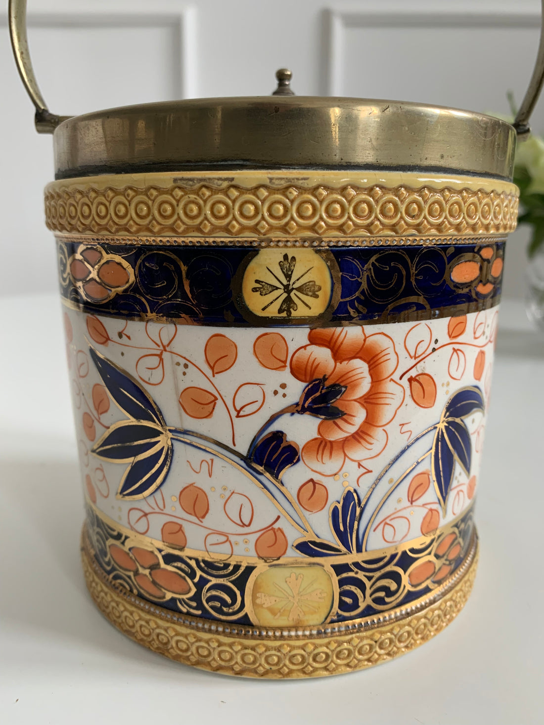 Pot à biscuits anglais 1880-1910