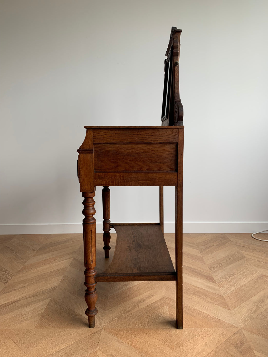 Meuble de toilette 1900 avec miroir