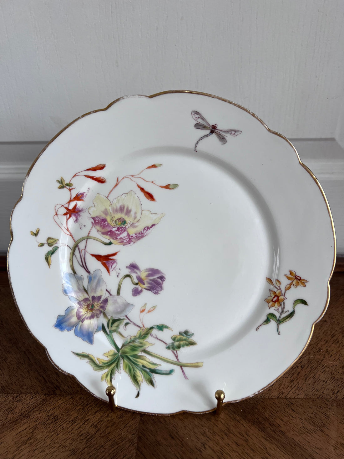 6 assiettes à dessert 1900 Au Bon Marché (Série 3)
