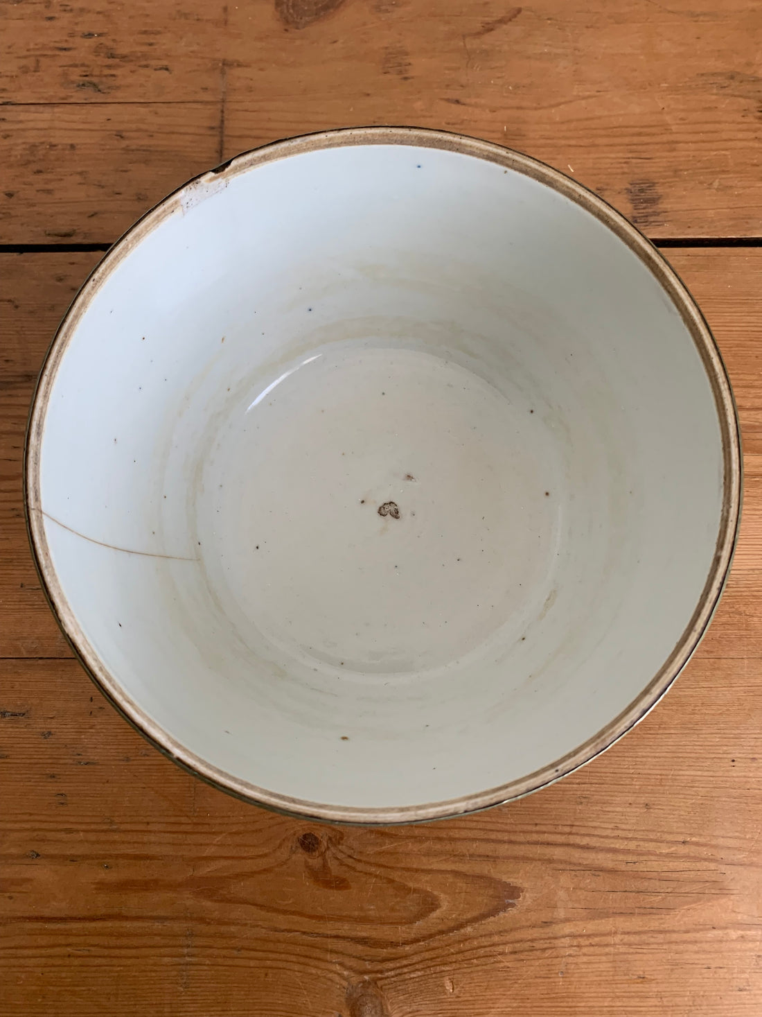 Cache-pot en porcelaine de chine XIXème