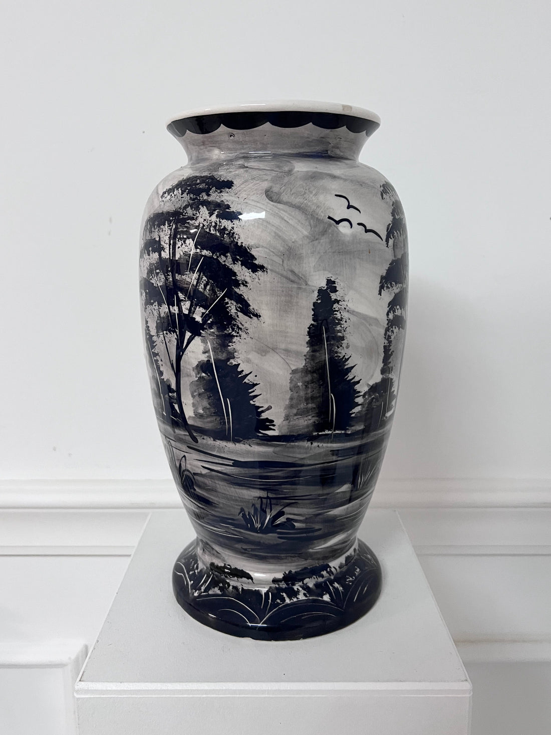 Vase monochrome J. Playá- Espagne - 1960