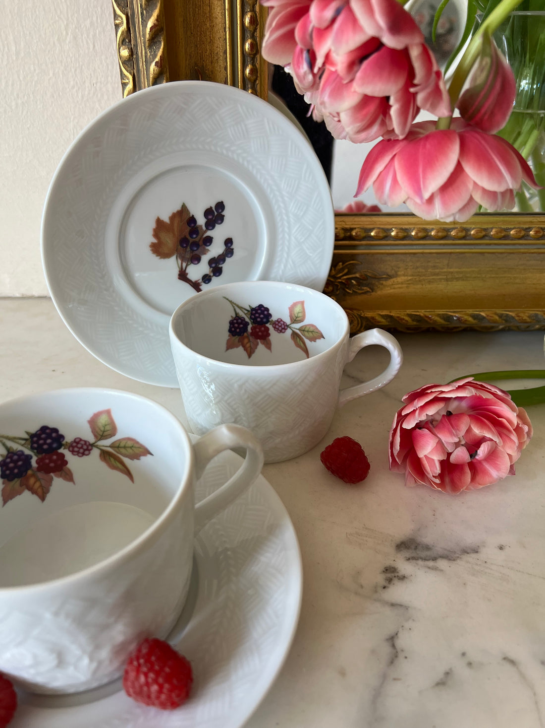 Ensemble petit déjeûner Royal Worcester