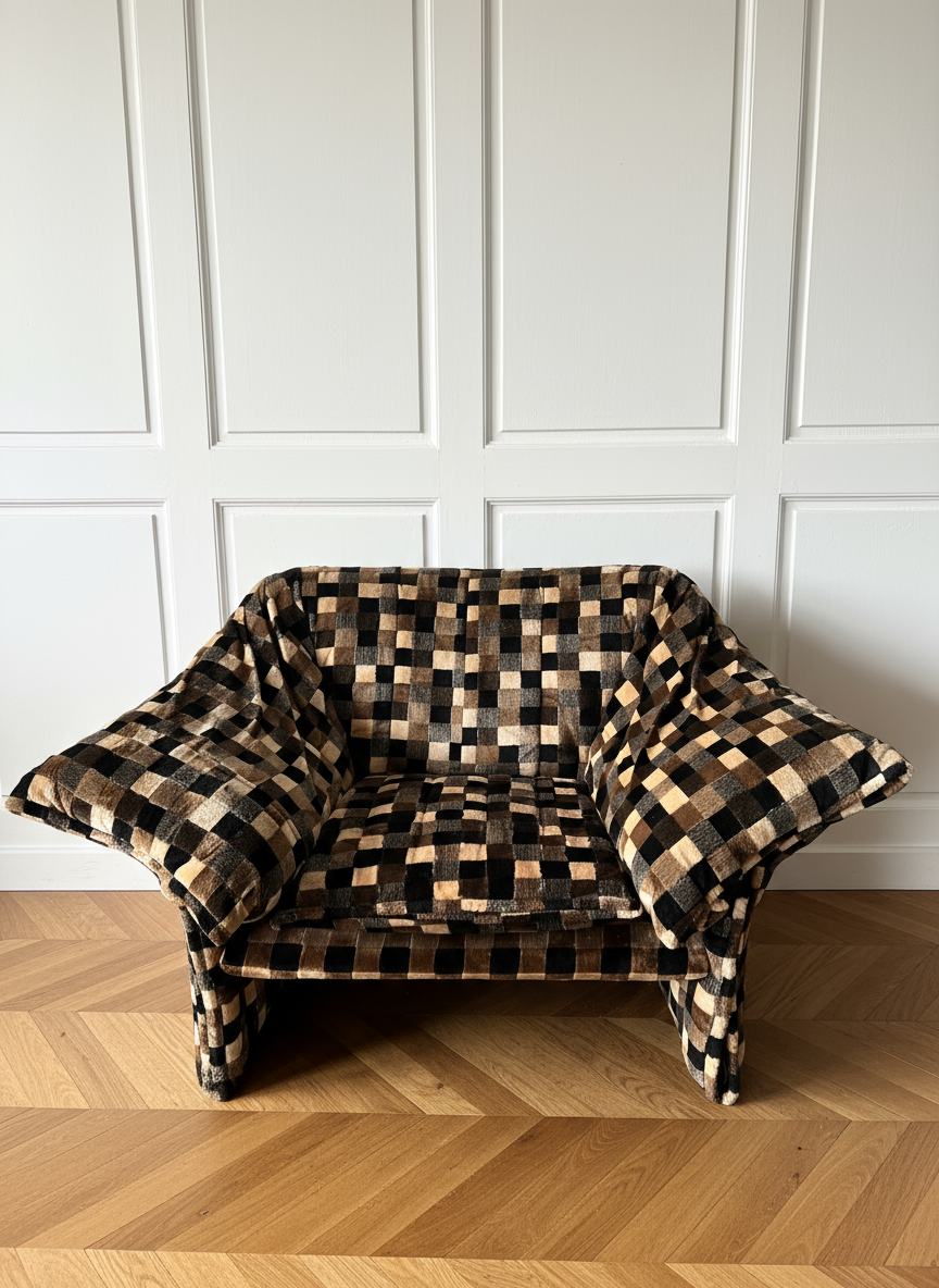 Fauteuil B&B Italia de Mario Bellini (livraison incluse)