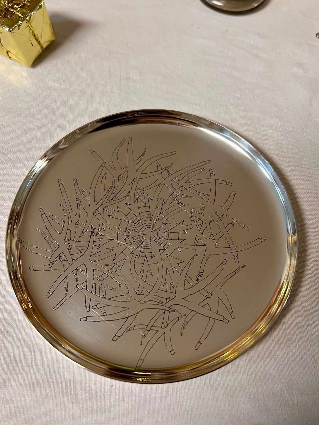 Coupelle vide-poches FOLON pour Christofle 1974