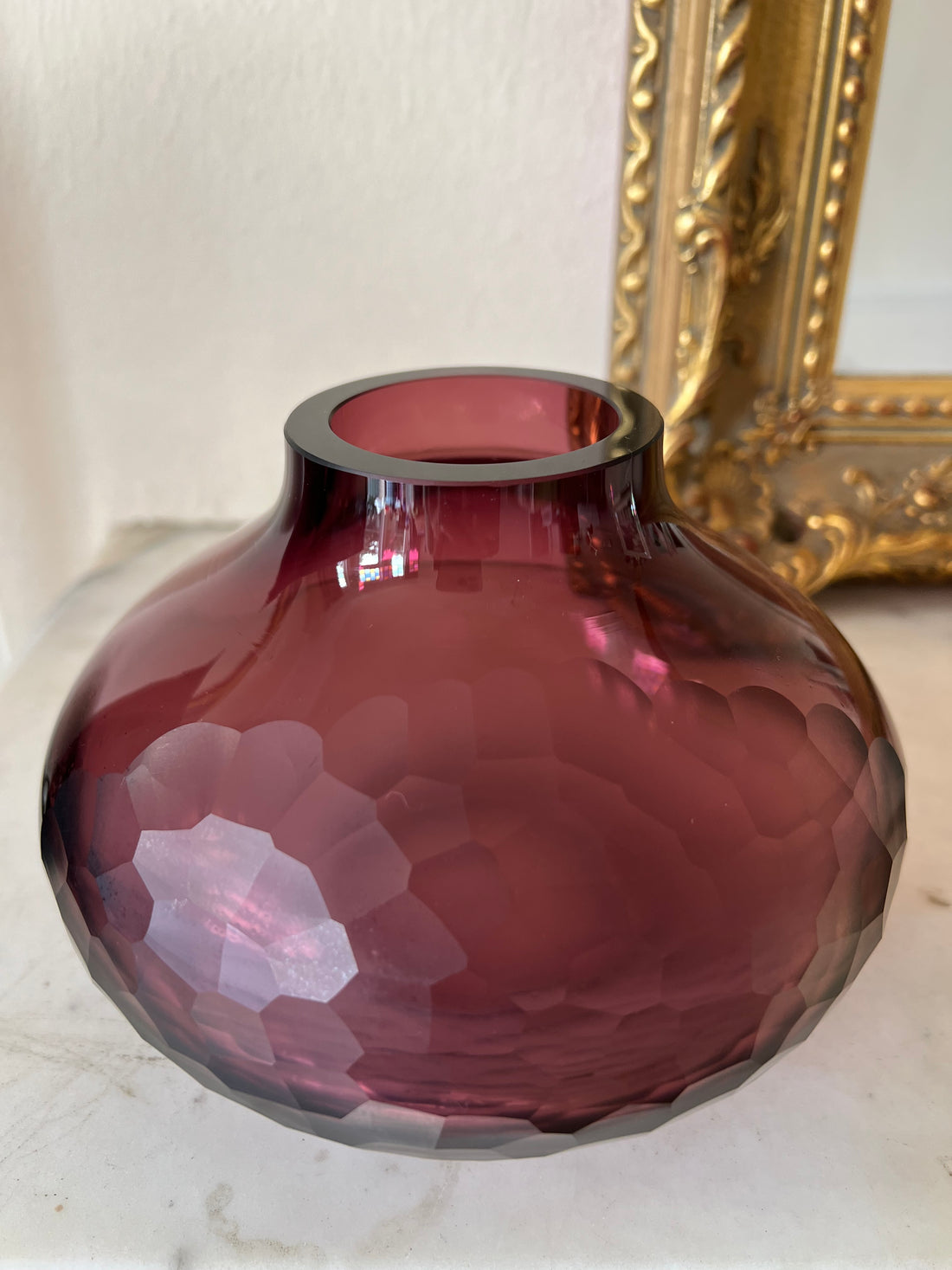 Vase en cristal écossais Caithness