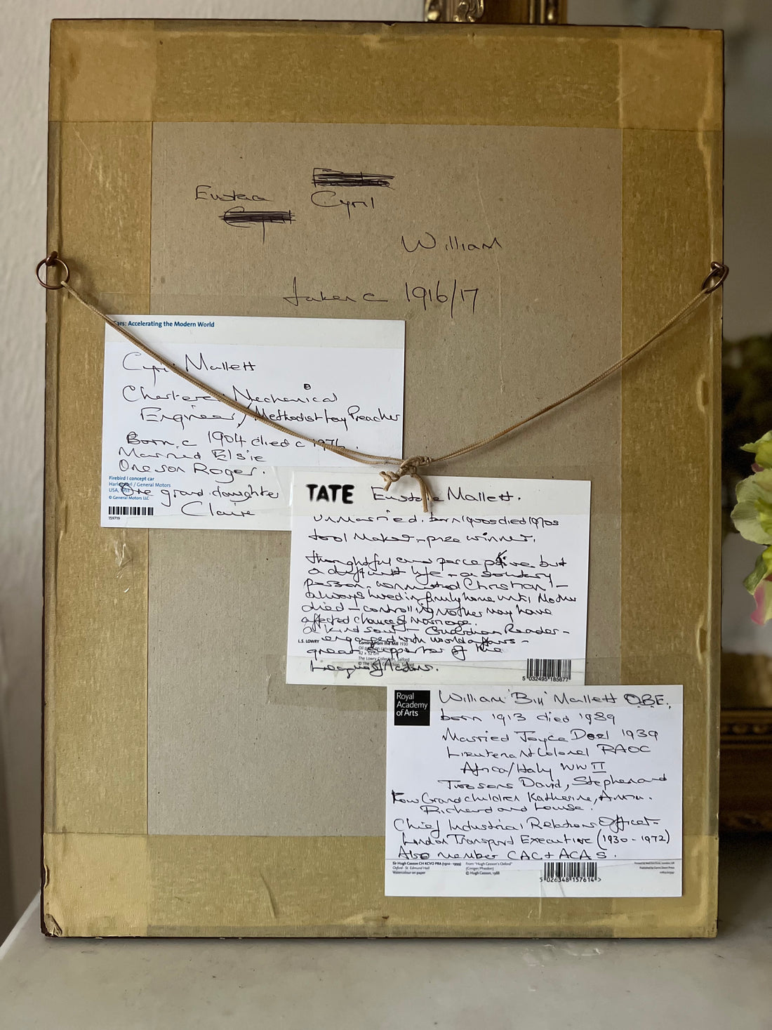 Trois jeunes anglais en 1916 - Photographie originale