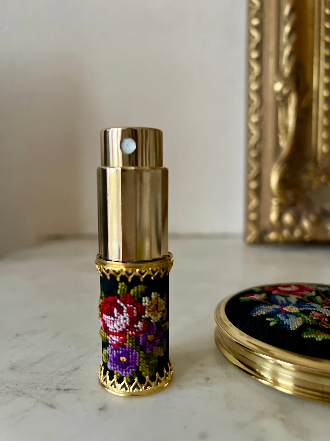 Ensemble de sac au petit point - Angleterre - 1960