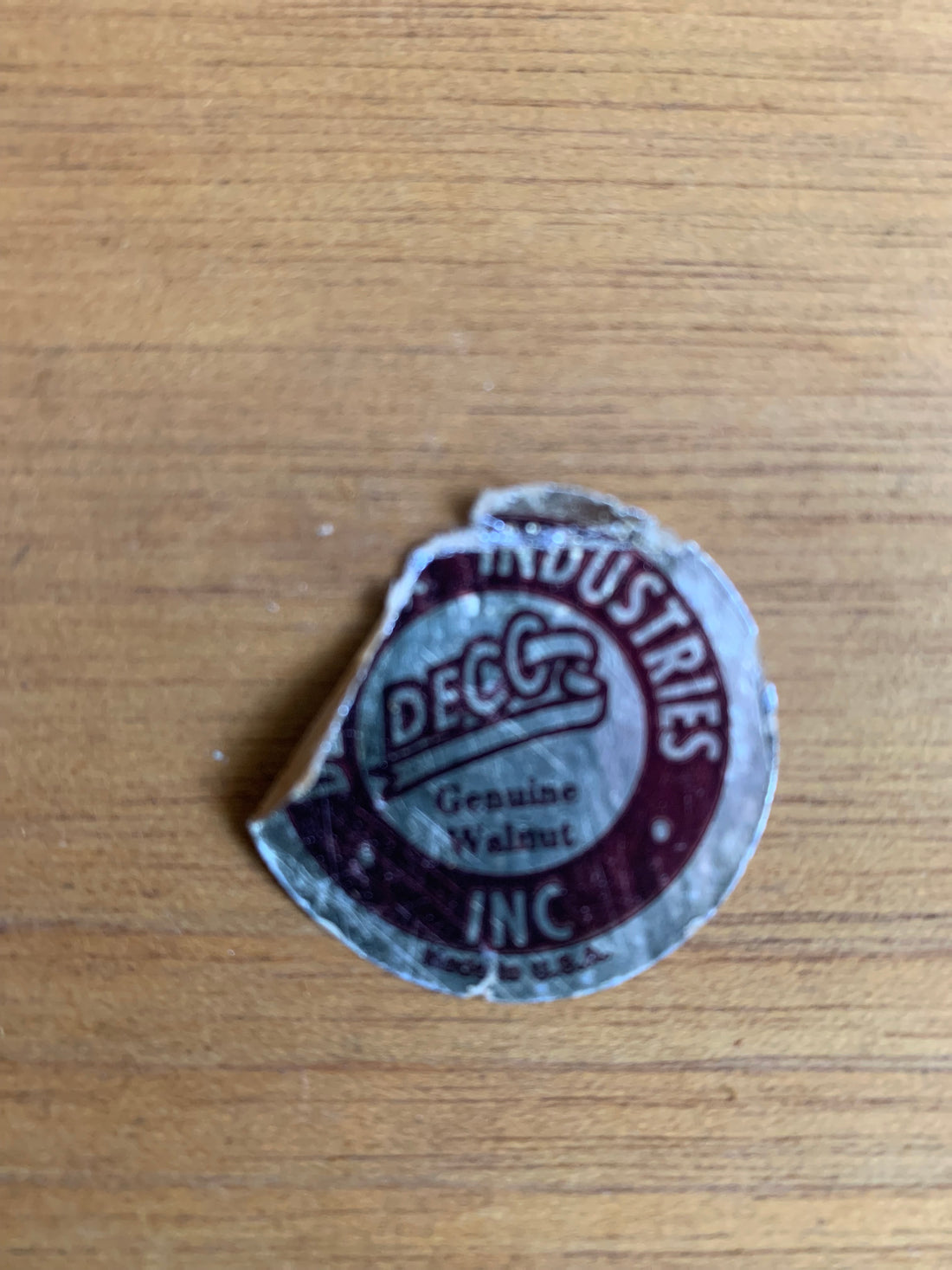 Boîte américaine en noisetier