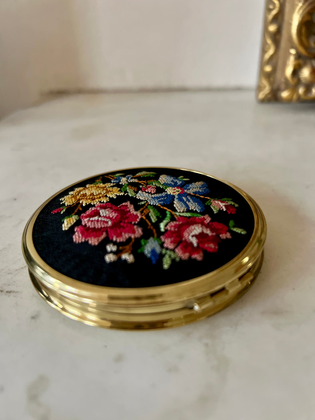 Ensemble de sac au petit point - Angleterre - 1960