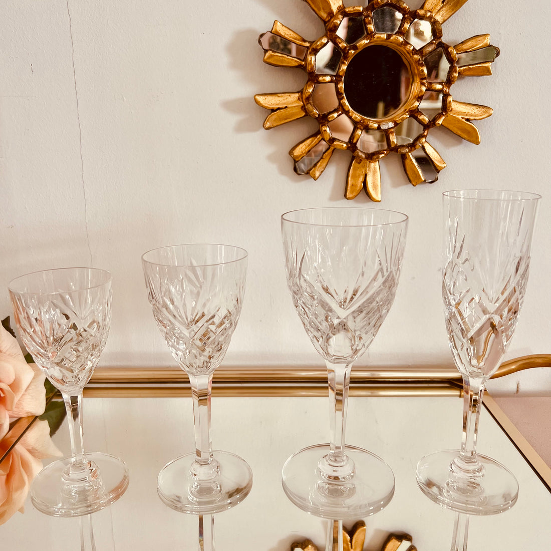 Service 25 verres Saint Louis – La Petite Brocante