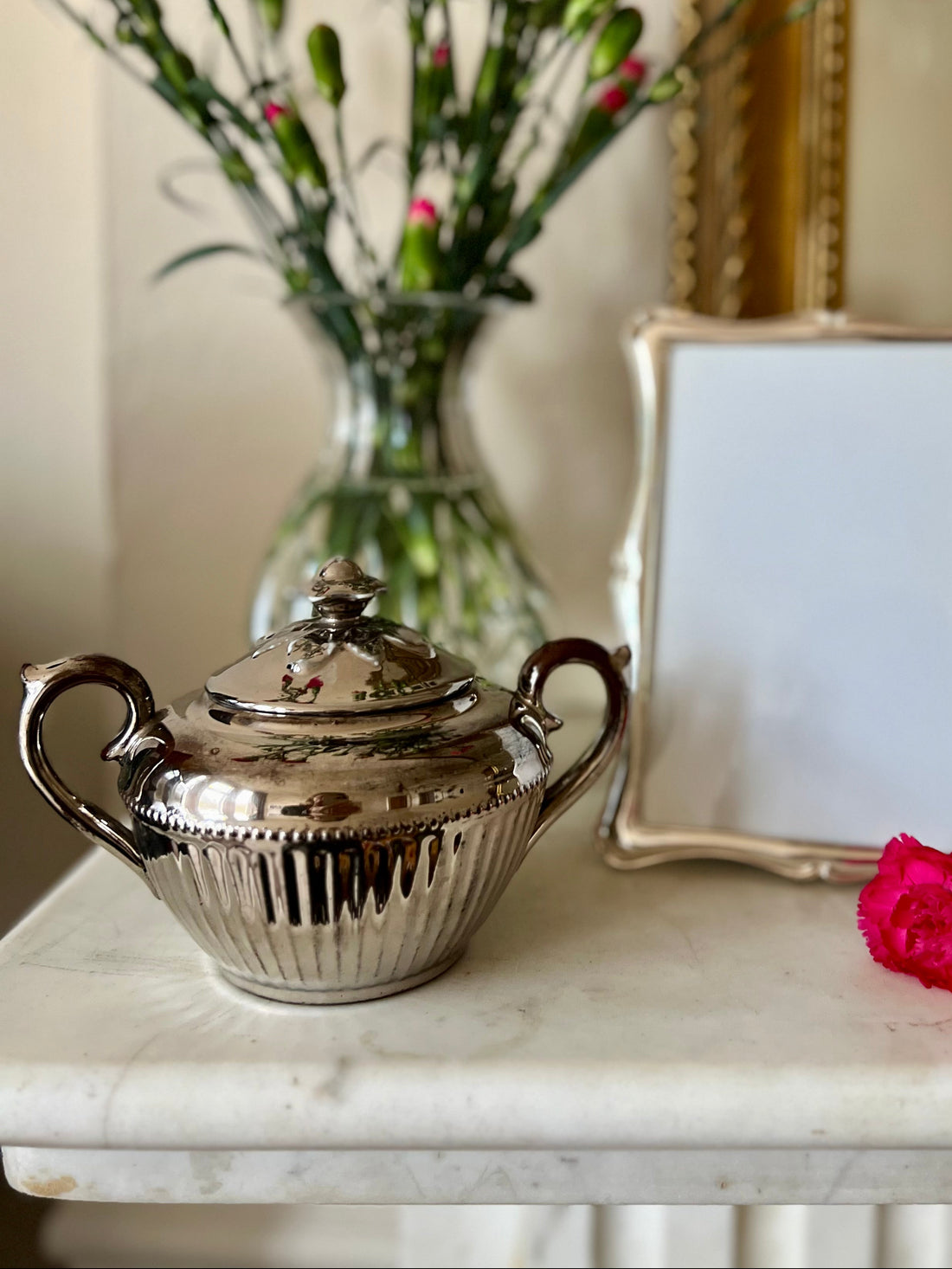 Sucrier argenté Gibsons - Angleterre - c. 1909