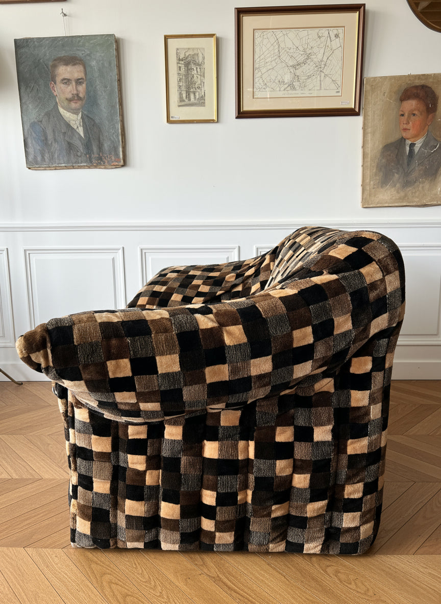 Fauteuil B&B Italia de Mario Bellini (livraison incluse)