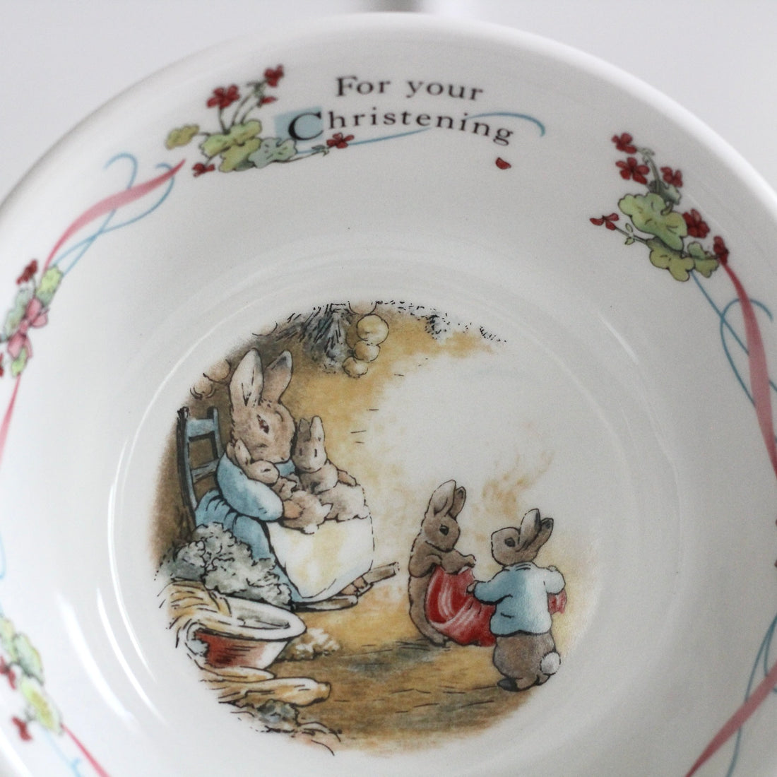 Coffret tasse et bol Peter Rabbit par Wedgwood