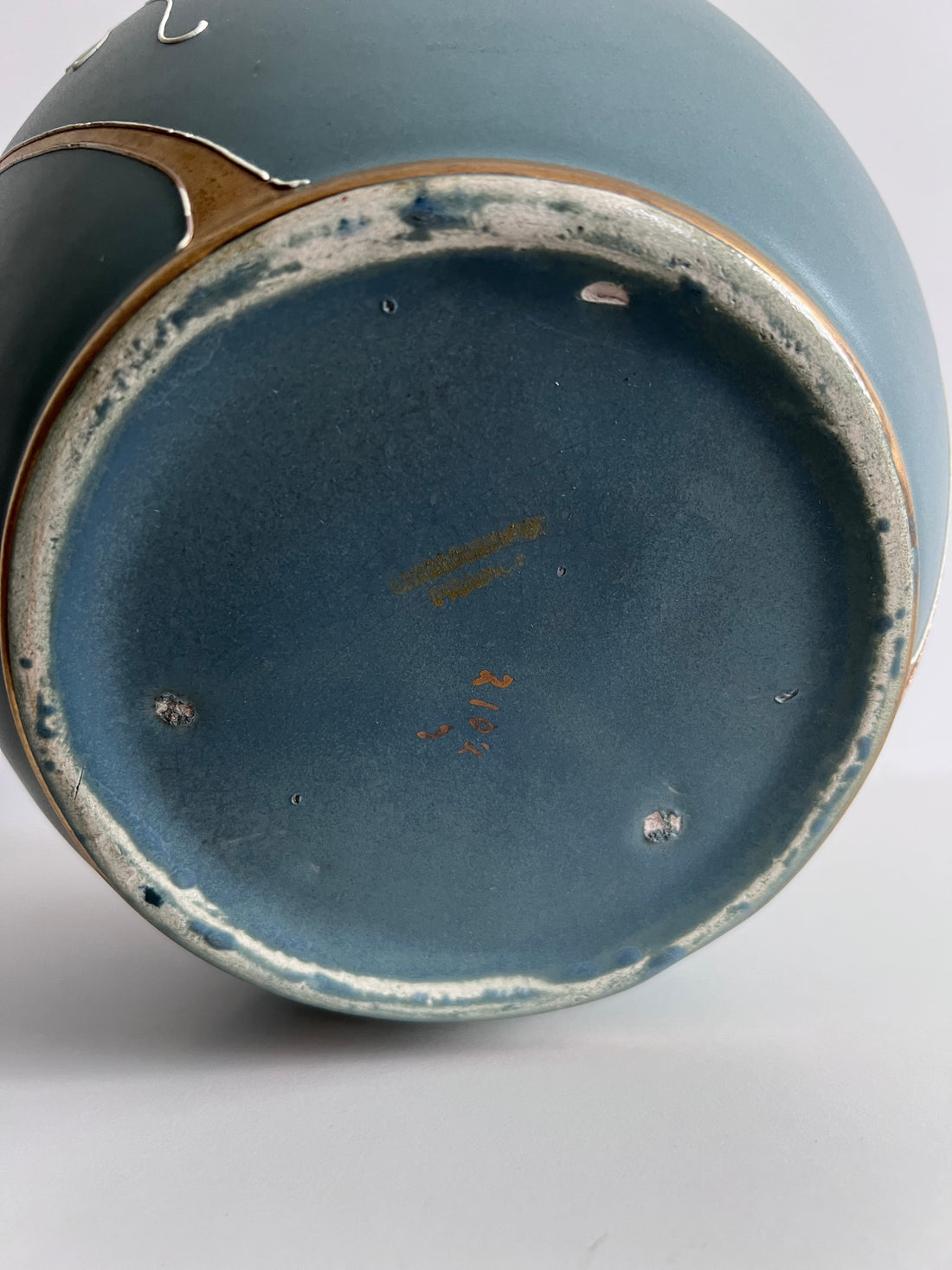 Cache-pot 1900 Sarreguemines - Art Nouveau