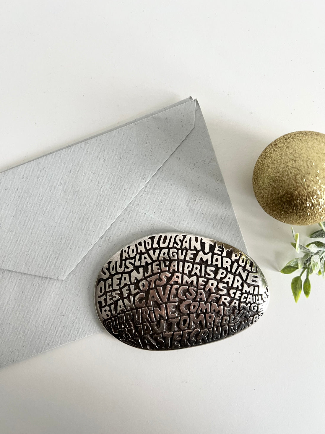 Presse-papier Collector 1983 Bernard Quentin pour Christofle