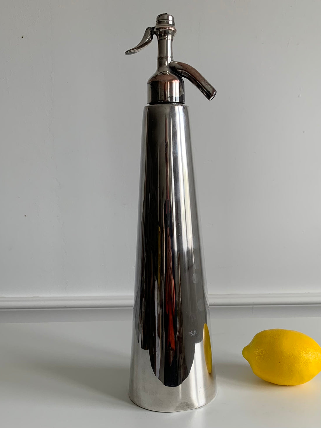 Siphon chromé années 60