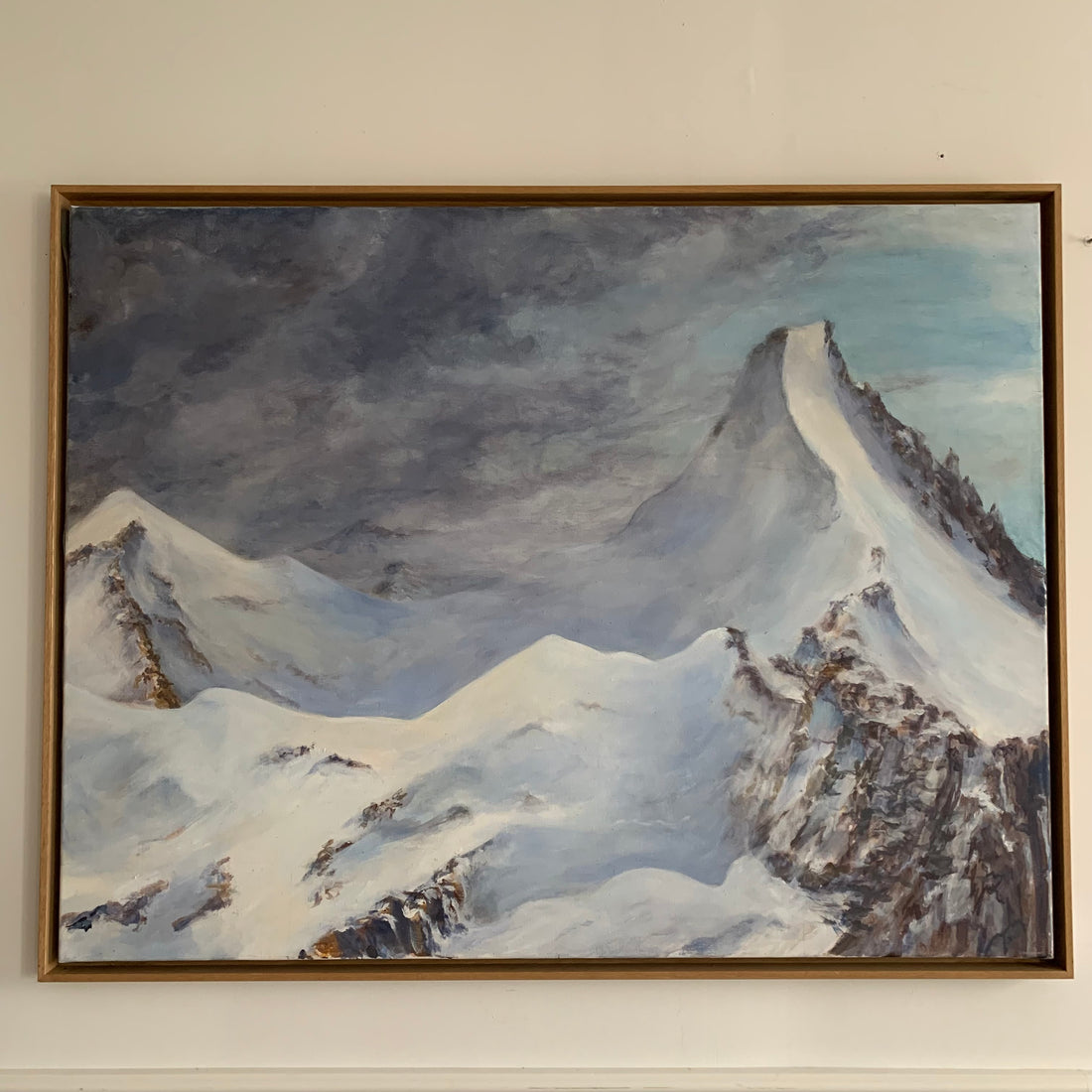 Paysage de montagne encadré
