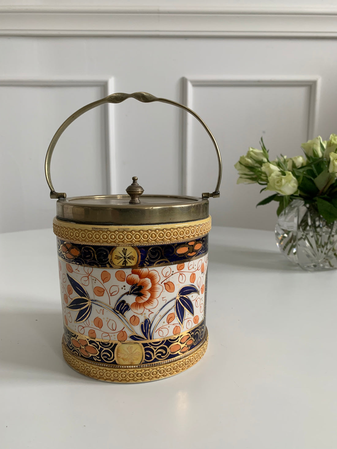 Pot à biscuits anglais 1880-1910