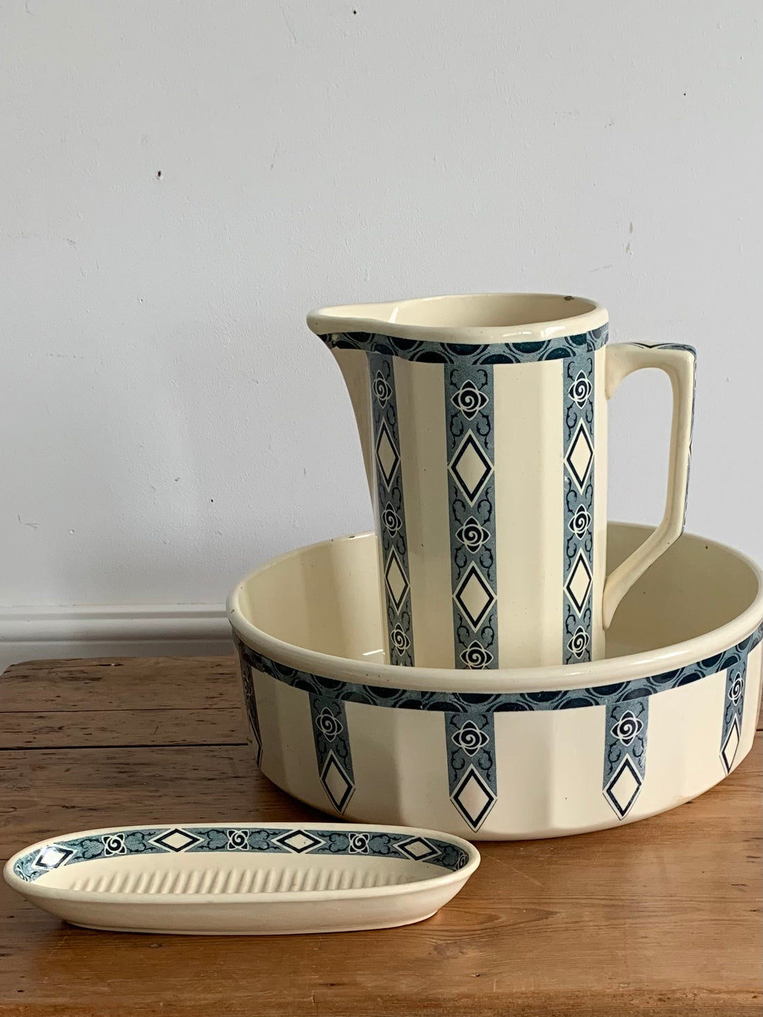 Ensemble de toilette Art Déco 1930 Moulin des Loups