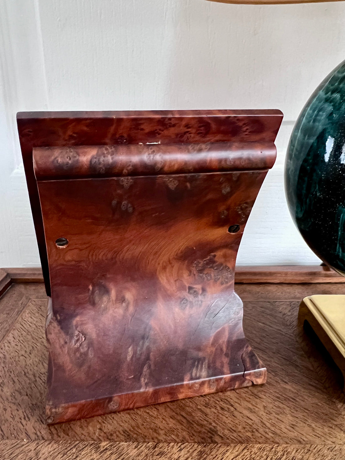 Paire de cadres XIXème en loupe