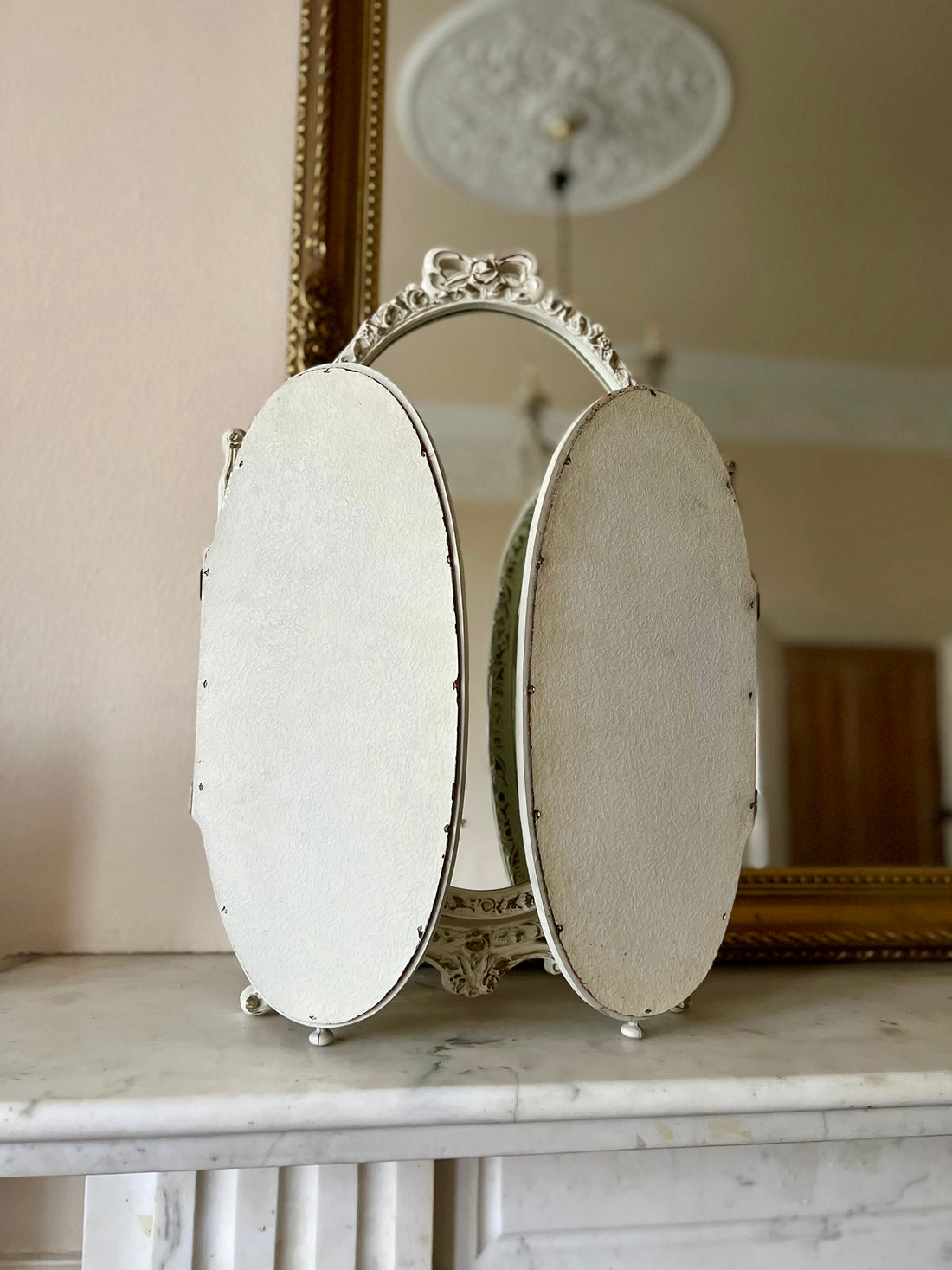 Miroir triptyque - Angleterre - 1950