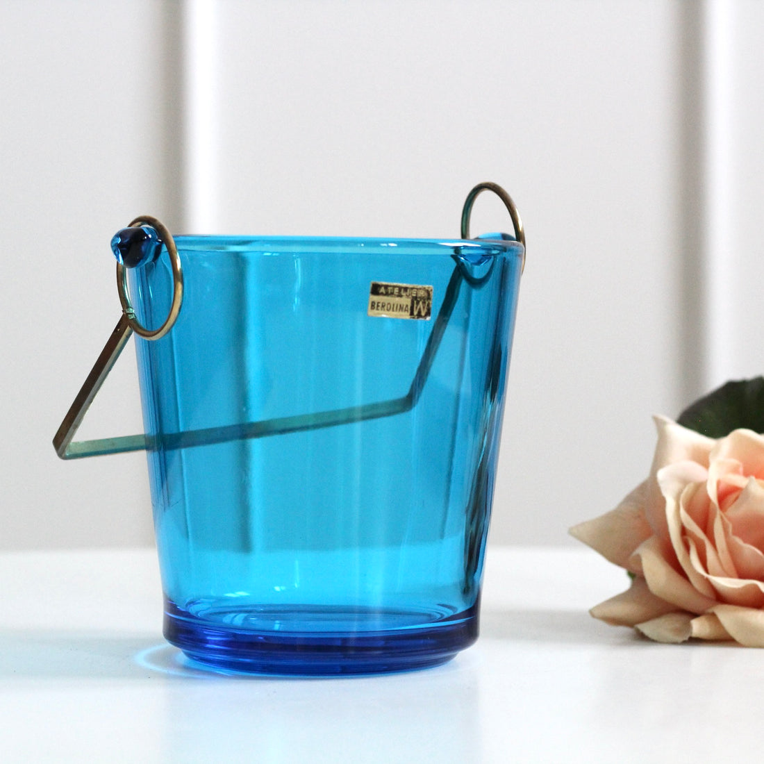 Seau à glaçons en verre