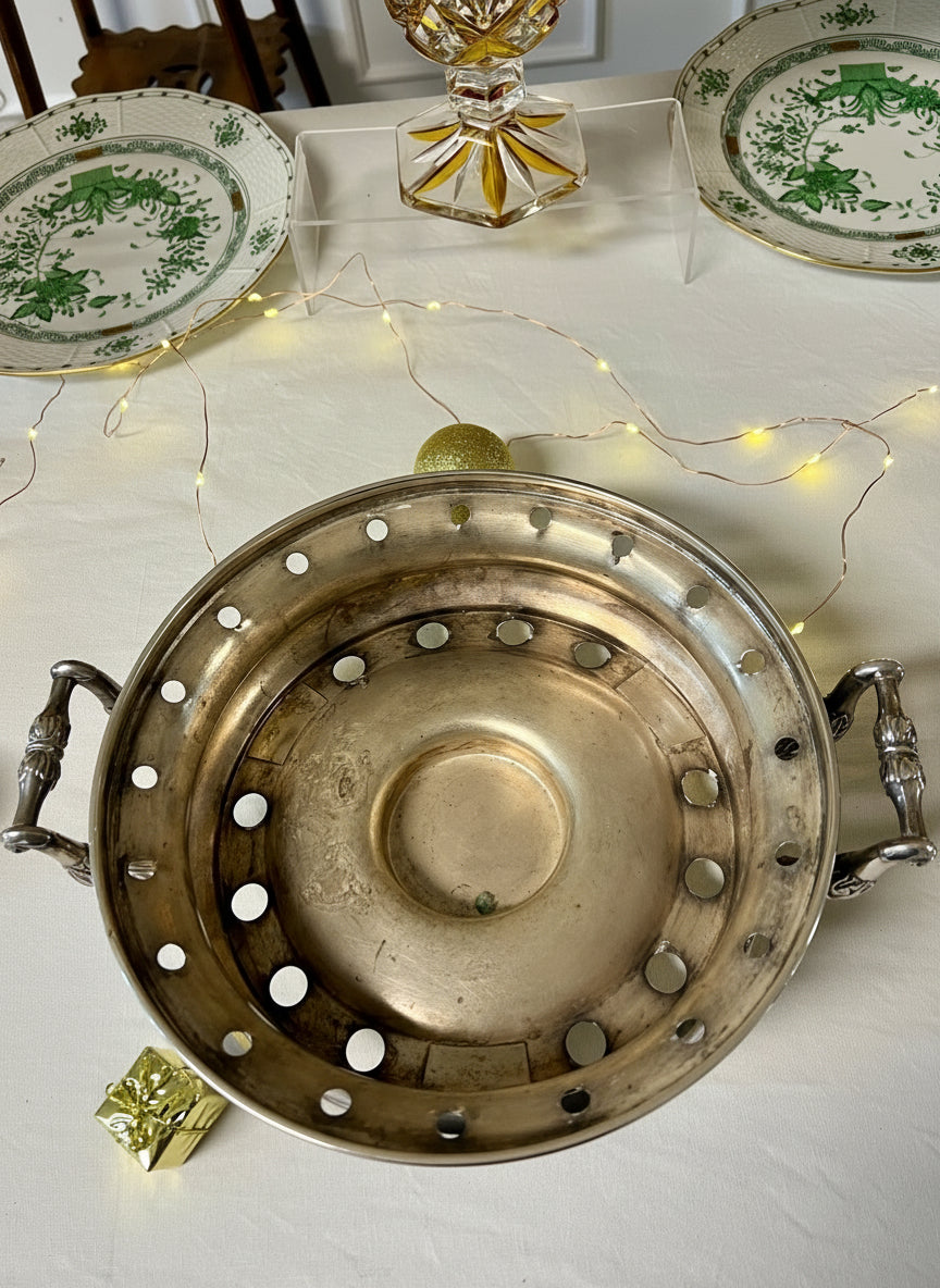 Chauffe-plat orfèvrerie VEYRAT à Paris c.1830