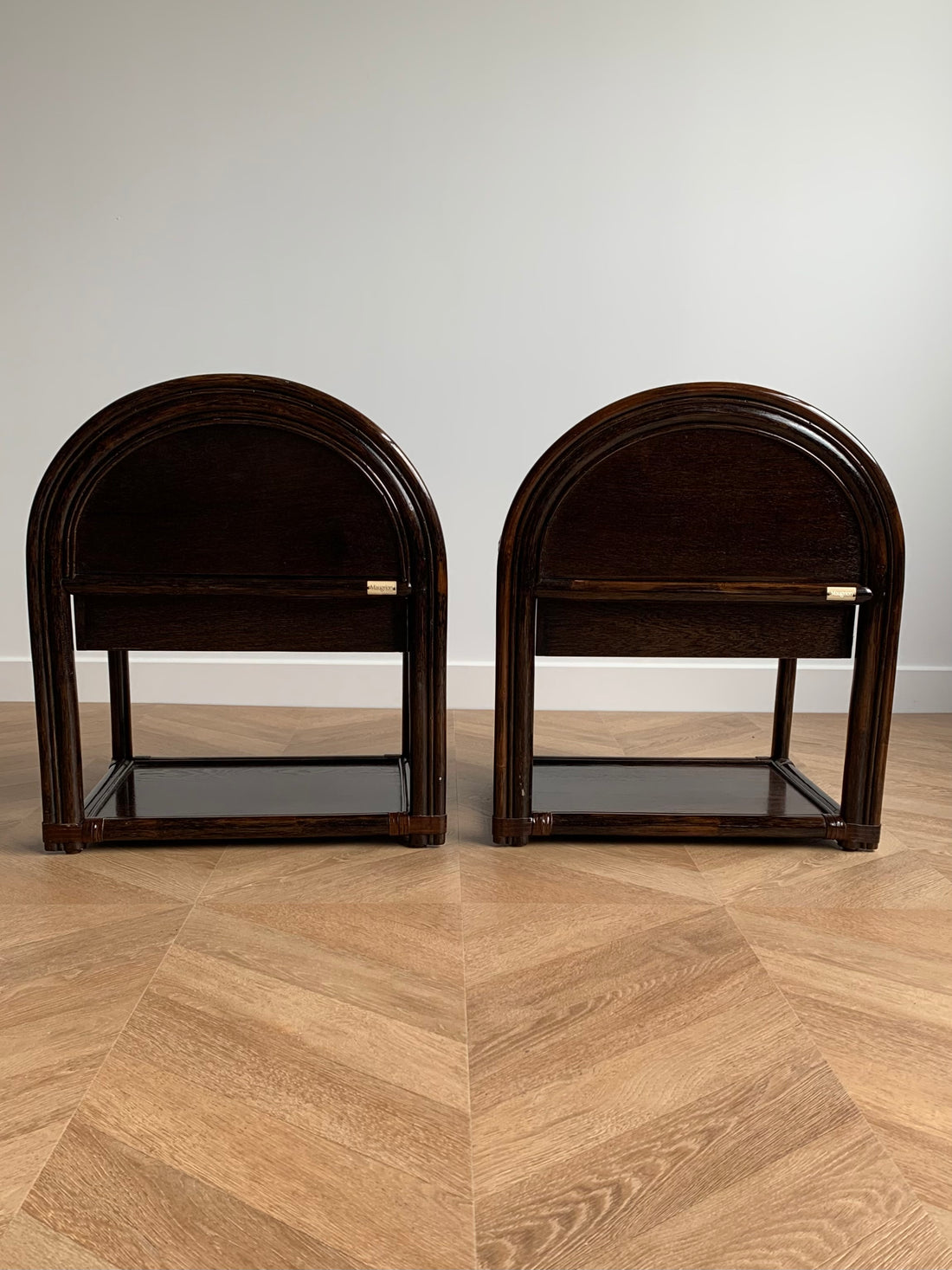 Paire de chevets Maugrion pour Roche-Bobois 1970 (livraison incluse)