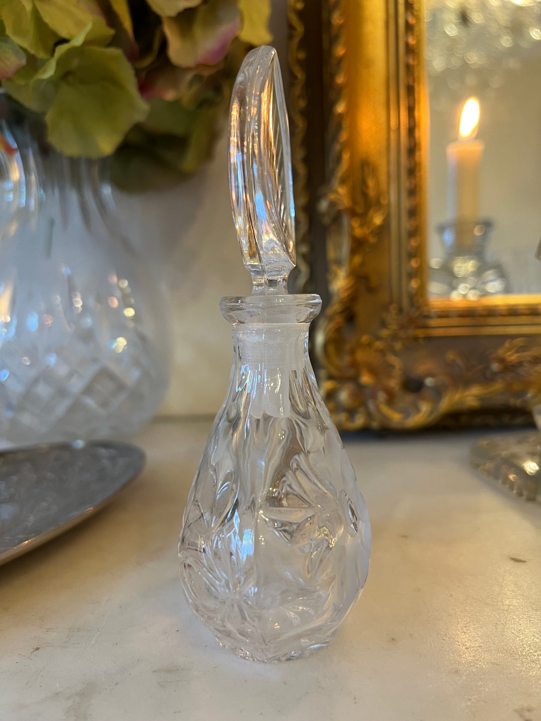 Flacon à parfum anglais vintage